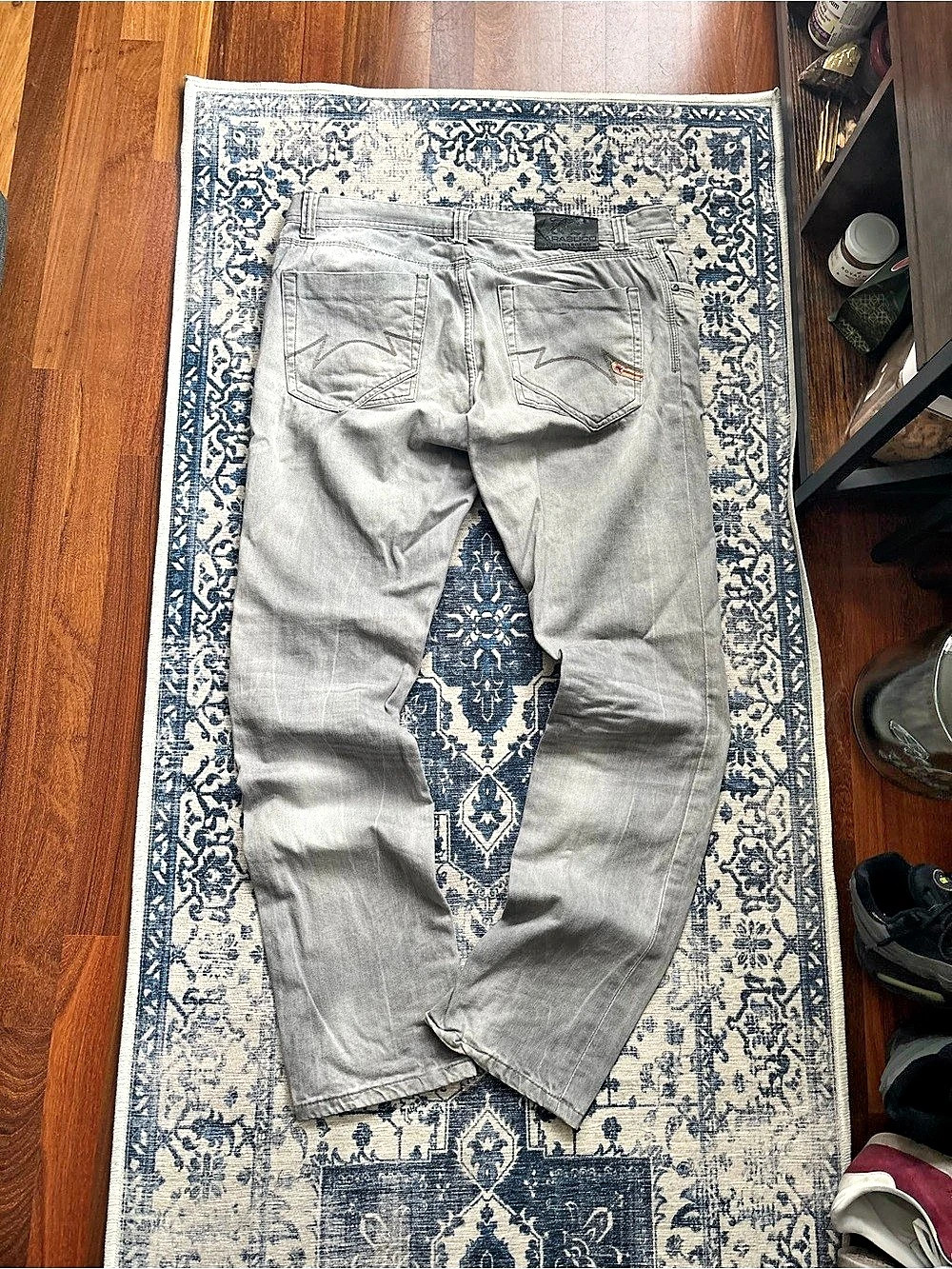 Parasuco Gray Straight Jeans Waist 34